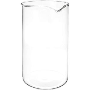 French Press Glass Replacement for Bodum, 34 Ounce, 1 Liter, Dishwasher Safe