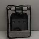 Extra Large Pet Carrier Backpack with Wheels Cats Under 30 Lbs, for Dogs Puppies Rabbits Other Animals Under 25 Lbs, Great for Travel/Hiking/Outdoor Use (Grey)