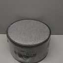 Microfiber China Storage Containers for 12-Piece Dinnerware Set-Durable Hard Shell Dish Storage Ideal for Households & Small Gatherings-Beige Plate Storage Protectors & Organizer-5 Piece Set( Grey)