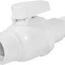 Replacement Compatible with Hay-ward SP0729 Econo-line 2-Way Ball Valve, 1.5" MIP x 1.5 - 1.25 Swimming Pool Valve for Above Ground Pool Shut Off Valves Maximum 50 Psi Pressure Rating