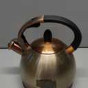 3Quart Whistling Tea Kettle Classic Teapot Stainless Steel Teakettle with Cool Grip for Stovetop