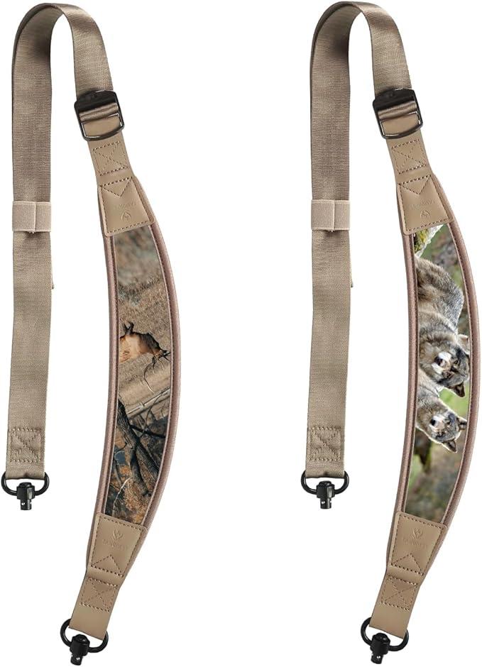 2 Point Sling With QD Swivels, Durable Shoulder Padded Strap, Length Adjustable for Outdoors