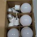 DEBAOBULB 6 Pack Rechargeable Emergency Light Bulbs, Battery Powered LED Light Bulb 3000K Warm E26 120 Volt 9W 60W Equivalent with 1200mAh for Home Power Outage Camping Hurricane