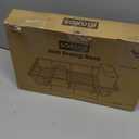 Dish Drying Rack in Sink - Expandable Stainless Steel Dish Rack Over the Sink, Kitchen Sink Drain Strainer with Cutlery Holder & Cup Holders, 15.4 x 9.8 x 3.0 Inch, Black