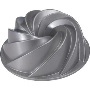 Nordic Ware Platinum Collection Heritage Bundt Pan (Silver)