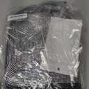 3 Pack Bling Car Mesh Organizer,Seat Back Net Bag,Barrier of Backseat Pet Kids,Cargo Tissue Purse Holder,Driver Storage Netting Pouch with 2PCS Crystal Diamonds Cup Holder (silver)