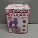 windpaint Fabric Flower Bouquets Toys, Christmas Gifts DIY Craft Kits Toys for Kids, Arts & Crafts for Girls 3 4 5 6 7 8 9 10 Years Old Toddler, Educational Learning Preschool Birthday Gifts(Purple)