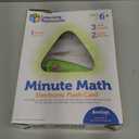 Learning Resources Minute Math Electronic Flash Card - Classroom Must Haves, Homeschool Supplies, Math Manipulatives, Multiplication Chart, Educational Toys for Toddlers, Back to School