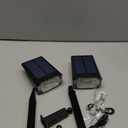 Solar Outdoor Lights,40 LEDs Color Changing RGB Solar Landscape Path Lights,USB & Solar Powered Multicoloured Spotlights,14 Colors Auto Cycling Spotlights for Yard,Garden,2 Pack