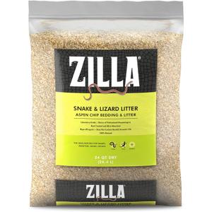 Zilla Reptile Terrarium Bedding Substrate Snake and Lizard Litter, 24 Quart