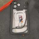 Magnetic for iPhone 17 Pro Max Case, IP68 Waterproof Dustproof, Built-in Screen Protector [Compatible with Magsafe] Heavy Duty Rugged Cover Full Body Phone Case, 6.9 inch, Black