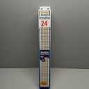 PF WaterWorks PF3001-BN Innova 24" Square Pattern Designer Linear Drain, Brushed Nickel