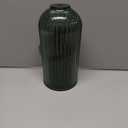 YOOLENS Makeup Brush Holder with Lid 360 Rotating Clear Dustproof Make Up Organizers for Vanity Bathroom Countertop, Green