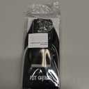 Fit Geno Elbow Brace for Tennis & Golfer's Elbow: Adjustable Elbow Strap for Tendonitis Pain Relief with Compression Pad - Support for Sports Men and Women - Forearm 10''-15.5'', 1 Pack (Black)