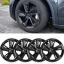19 inch Wheel Covers for Tesla Model Y Juniper 2025 2026,Full-Edge Coverage Hubcaps Compatible Tesla Wheel Cover - 4 Covers per Package,Not Applicable to Model Y for 2021-2024