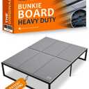 Meliusly Heavy Duty Bunkie Board Queen Size (60x80) - Non-Slip Breathable Bed Support Board for Slatted Bed Frame, Anti-Sag Under Bed Support, Noise Minimizing Moisture Resistant Bed Board