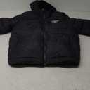 Reebok Mens Winter Jacket - Heavyweight Sherpa Lined Puffer Parka Mens Winter Coat - Insulated Quilted Ski Jacket for Men (Small, Jet Black)