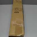 TONIAL Gold Curtain Rods 32 to 58 Inch(2.6 to 4.8 ft), Adjustable Splicing Window Curtains rod, 3/4 Drapery Rods for Windows 20 to 53 Inch, Decorative Single Rod with Modern Cap Finial