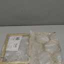 Countertop Wine Rack - 5 Bottle Freestanding Modern Gold Metal Small Wine Rack - Tabletop Wine Holder Stand for Cabinet, Pantry, Wine Bottle Storage