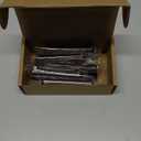 Ravinte Hardware 5 Pack Oil Rubbed Bronze Cabinet Pulls, 3 Inch (76mm) Hole Center Zinc Alloy Drawer Handles for Kitchen Cabinets, Cupboards, Dressers, Square Solid Metal Hardware