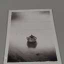 Color Play Nature Landscape Prints Wall Art Lake Scene Pictures Black and White Boat Pier Artwork Forest Tree Mountain Photography for Home Wall Decor UNFRAMED 8x10 Inch 6 Piece (Lake Theme 02)