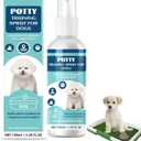 Dog Potty Training Spray - Puppy & Adult Dog Pee Training Spray, Indoor/Outdoor Training Proper Dog Pee Here Habits and Go to The Toilet in The Right Place, Safe & Effective Solution for Pets & Home
