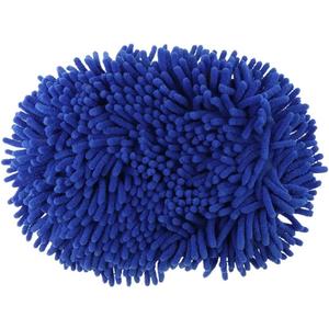 Car Washing Tools Car Wash Brush Mop Head Replacement Chenille Microfiber Car Wash Glove Car Cleaning Practical(Blue)