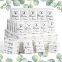 Lesnala 120Packs Happy Tears Tissue Packs for Wedding Kleenex Prepared for Guests 3 Ply Pocket Size for Travel Party Ceremony Graduation Favors White