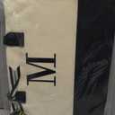 M INITIAL CANVAS TOTE
