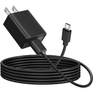 5V 2A 1A Fast Micro USB B Wall Charger Adapter for Kindle Paperwhite 2-12th, Oasis E-Reader,Scribe, Fire 6 7 8 10 Plus Kids Tablet, Samsung Galaxy S7 S6 Note 5 4,TCL, LG,PS4,Moto Android Phone & More