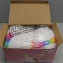 KMUYSL Toys for Girls Ages 0 1 2 3 4 5 6 7 8+ Years - Unicorn Mommy Stuffed Animal with 4 Baby Unicorns in Her Tummy, Soft Unicorn Plush Toys Set, Christmas Birthday Gifts for Baby, Toddler, Kids