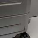 KYME Hardside Expandable Carry On Luggage 22x14x9 Airline Approved 20 Inch Hardshell Carry On Suitcase with Wheels TSA Lock Small Travel Rolling Luggage with Cup Holder for Women Men Silver