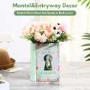 3D Puzzle Vase for Adults Kids, 120 Pcs Puzzle Book Vase for Flowers, Arts and Crafts for Kids 4-6, Adults, Girls, Cute Unique Vases for Book Shelf Decor, Books Lover Gifts for Women(Secret) (Garden)