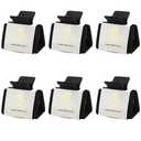 4 Pack Loanzeg 8pcs Bridesmaid Proposal Gifts 4.1 Inch Square Set of 8 Bachelorette Hair Claw Clips ideas Bridal Shower Gift for Wedding Party Favors (6pcs Small Black and White)