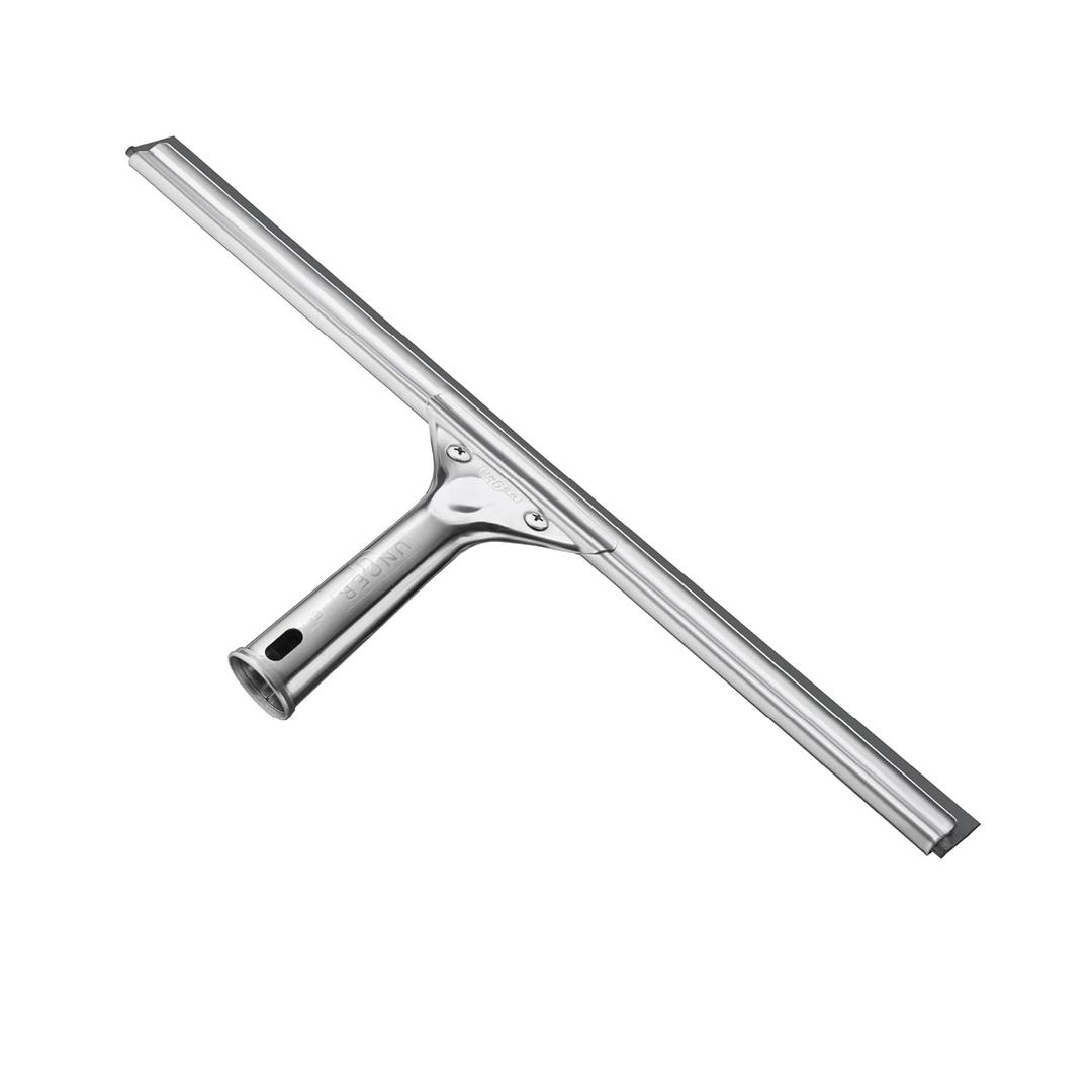 Unger Professional 16” Stainless Steel Window & Glass Cleaning Squeegee - Cleaning Supplies, Heavy Duty Squeegee for Window Cleaning, Streak Free Results