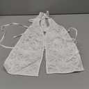 Verdusa Y2K Sexy Halter Top Floral Open Tie Back Going Out Crop Tops M