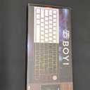BOYI 66Pro Rapid Trigger Magnetic Switch Mechanical Keyboard,65% Hall Effect Hyper-Fast Adjustable Actuation 8K Hz Polling Rate Hot Swap Gasket RGB Wired Gaming Keyboard with Knob (Black)