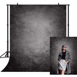 CapiSco 5X7FT Retro Abstract Gray Portrait Backdrop Photography Portrait Abstract Background for Newborn Baby Child Adult Portrait Mannequin Vinyl Backdrop Photo Studio Background