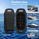 Ehaho Boat Fenders, Boat Bumpers for Docking, EVA Pontoon Bumpers with Integrated Locking Rope, Fit for Bass, Ski, Bowriders and Fishing Boats