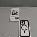 ESR for iPhone 14 Pro Max Case, Compatible with MagSafe, Full-Body Military-Grade Drop Proof Case for iPhone 14 Pro Max with Built-in 9H+ Tempered Glass Screen Protector, Clear Black