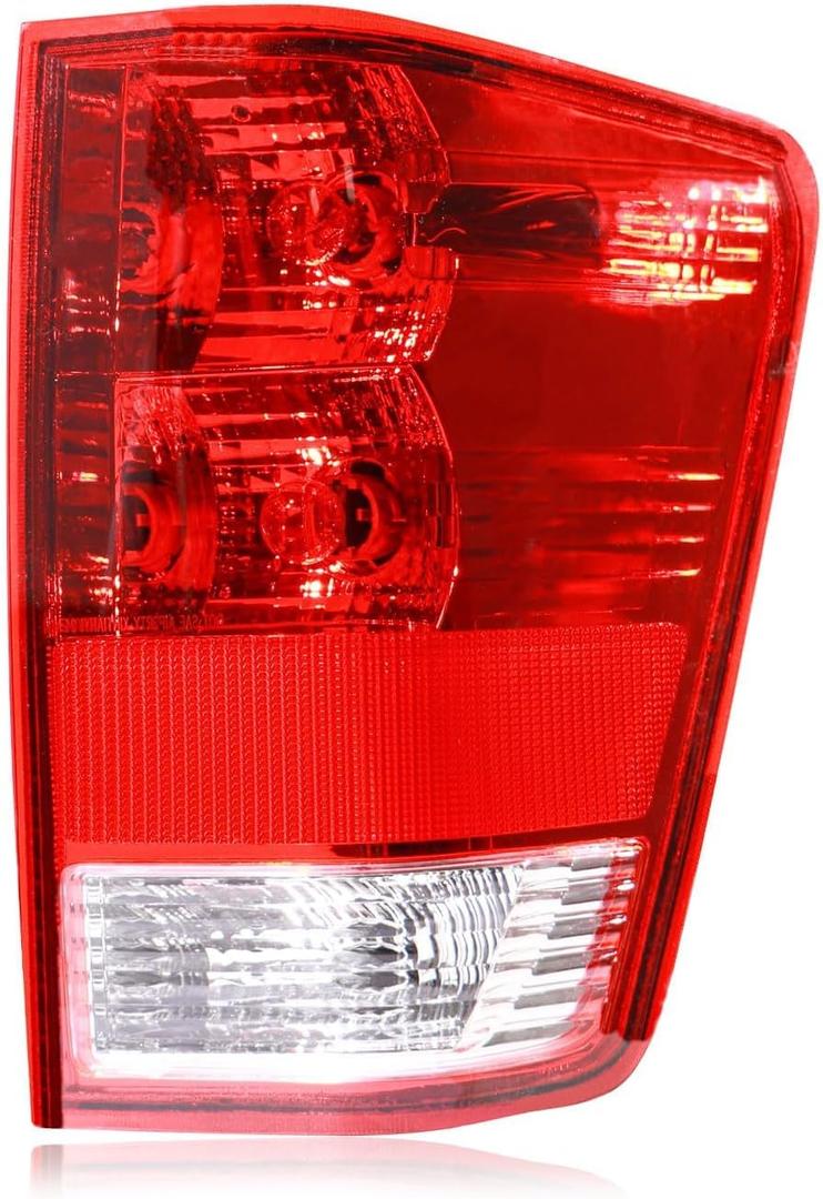 Tail Lights Assembly Compatible with 2004-2015 Nissan Titan OE Style Right Passenger Side Rear Light Taillights Replacement for 26550ZH226
