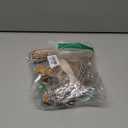 Cute Plaid Dog Collar Harness and Leash with Safety Buckle - Adjustable and No Pull Comfortable Dog Collars for Small Puppy, Stylish Durable Gift for Boy Girl Pets (beige-03)