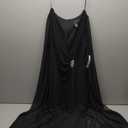R&M Richards Women's Heavenly Grace Cape Gown Black Size 8