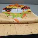 Spooktacular Creations Men Burrito Costume Adult, Fun Food Outfit Set Halloween Costumes Party, Cosplay Party Size S