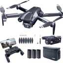 CHUBORY X10 PRO GPS Drone with Camera for Adults 4K UHD, 90 Min Long Flight Time,3280 FT Long Control Range, Auto Return, Follow Me, Brushless Motor, 5G FPV RC Quadcopter for Beginners(<0.55bl)