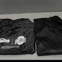 Small Black pouch with small folded tarp inside, 10 pack