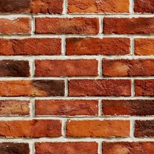 LXCREAT Red Brick Wallpaper Peel and Stick 17.71"× 118" Removable Self-Adhesive Faux Brick Textured Contact Paper for Christmas Party Home Furniture Decoration Pack of 2