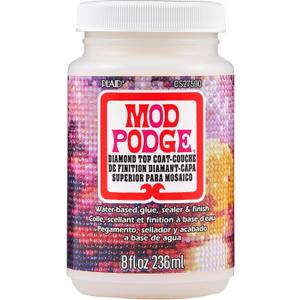 Mod Podge Diamond Top Coat, Premium All-in-One Glue, Sealer, and Finish Perfect for Preserving Diamond Puzzle Arts and Crafts Projects, CS27590