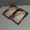 2 x Drgilau Floral Shower Curtain, Black Boho Flower Shower Curtains Vintage Floral Bath Curtain Set Decor, Pink Plant Flower Bathroom Curtains with Hooks for Bathroom Decor 70X90 Inch