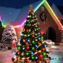 1000 LED String Lights Outdoor, 328FT Multicolor Christmas Lights for Outside with Remote, Timer Memory Function, 8 Modes Waterproof Fairy Lights Plug in, for Xmas Tree Bedroom Patio Party